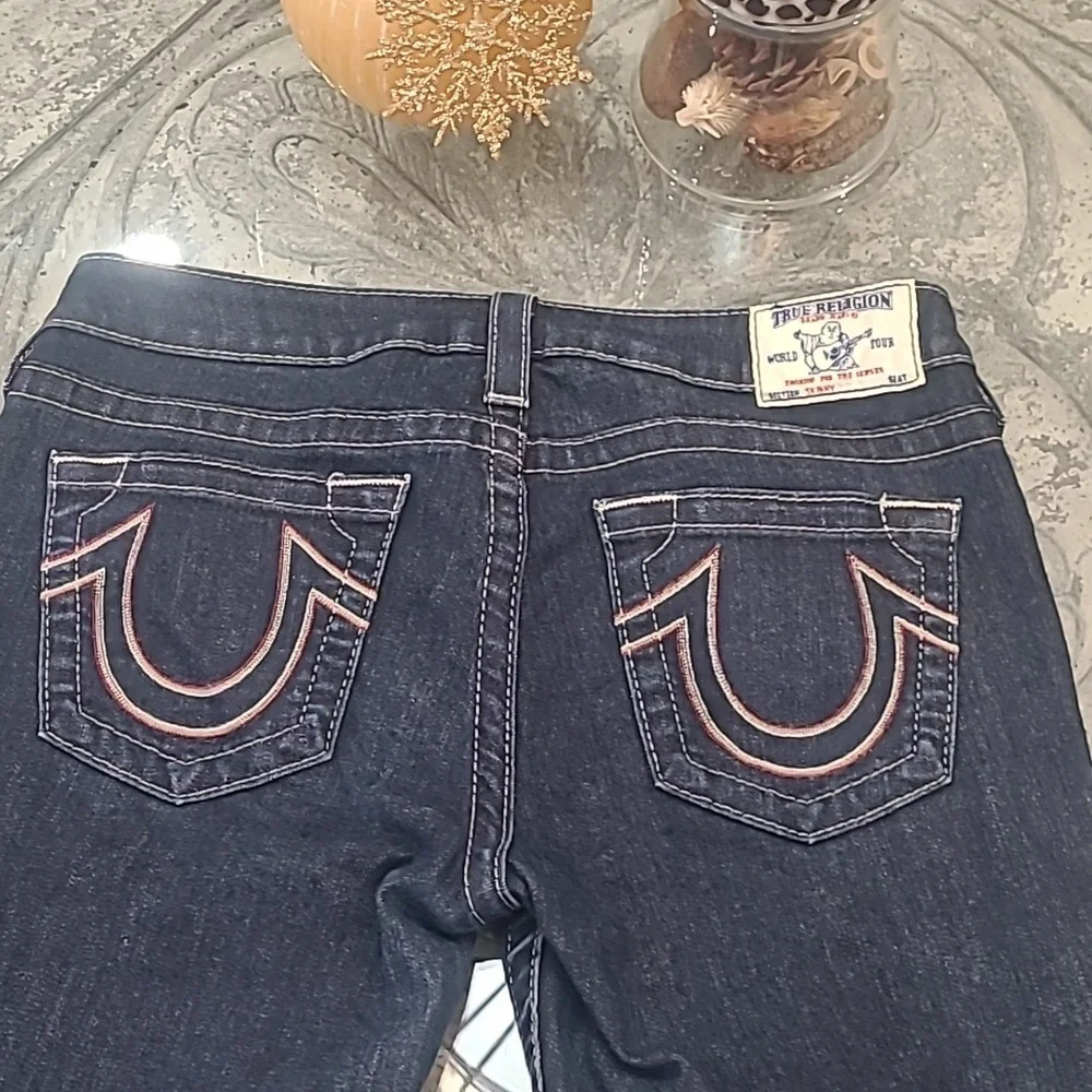 TRUE RELIGION WORLD TOUR ICONIC WOMENS SKINNY JEANS 28 - Picture 9 of 12